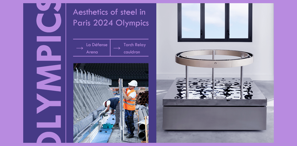 Where can you find stainless steel in Olympic Games?